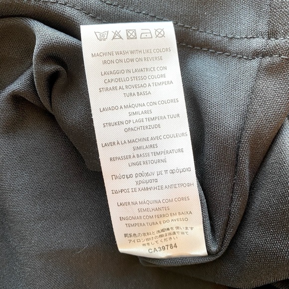 ANGEL EYE Black Aline V-neck Midi Dress - Picture 5 of 7